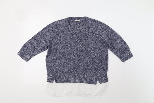 TU Womens Blue   Pullover Jumper Size 14