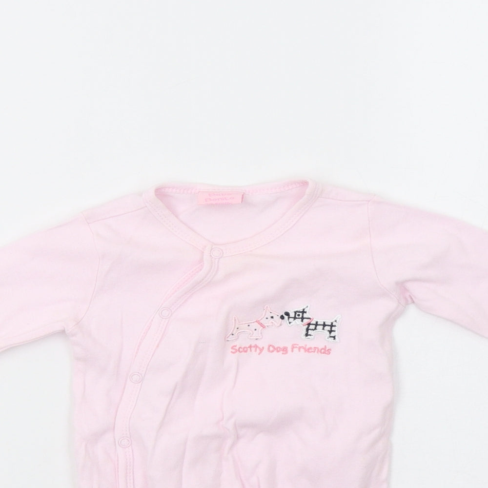 Baby Bonito Baby Pink   Babygrow One-Piece Size 3-6 Months