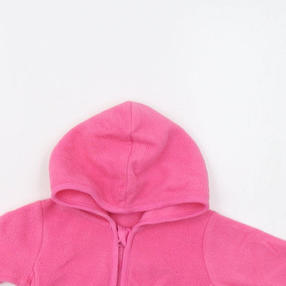 George Baby Pink   Full Zip Jumper Size 0-3 Months