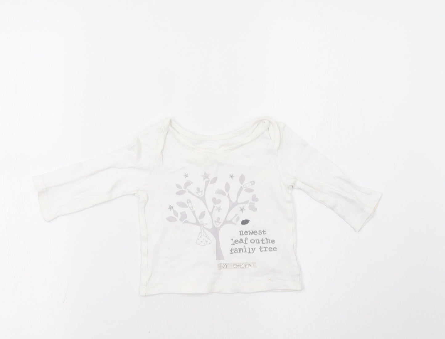 George Baby White   Basic Blouse Size 6-9 Months