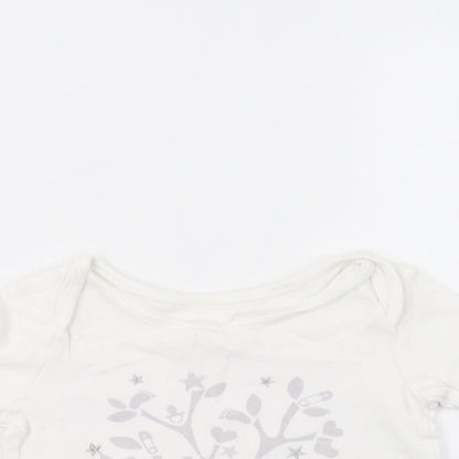 George Baby White   Basic Blouse Size 6-9 Months