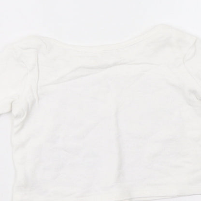 George Baby White   Basic Blouse Size 6-9 Months