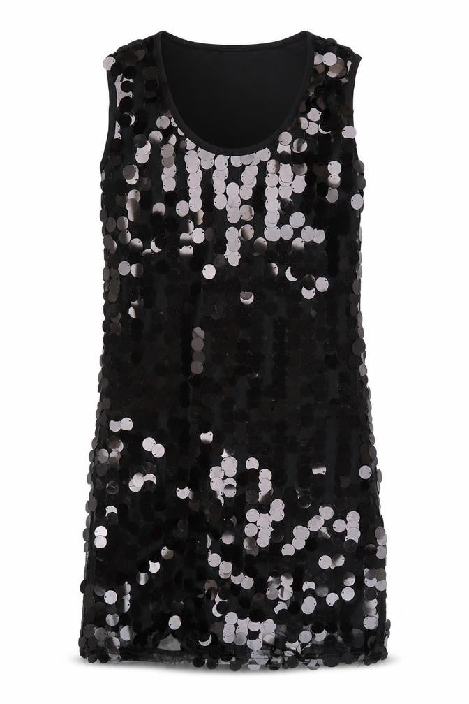 Front view of Pussycat London women’s black mini, size M