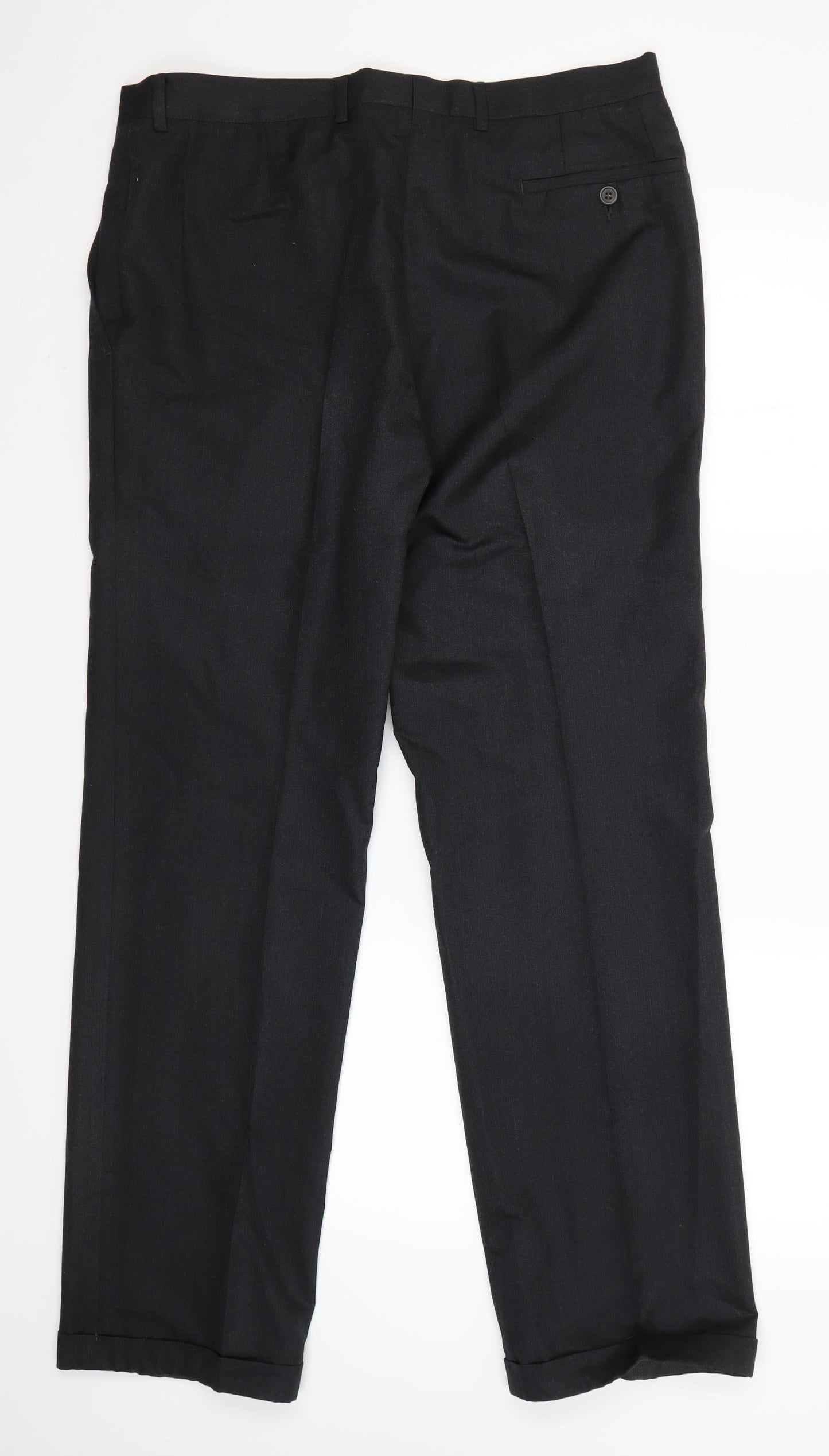 Preworn Mens Grey   Dress Pants Trousers Size 36 in L32 in