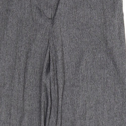 Womens UK Size 10 NEXT Regular Fit Dress Pants Grey Trousers