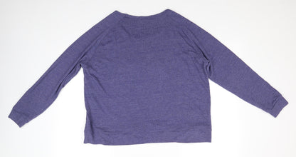 Womens UK Size L Matalan Blue Pullover Jumper
