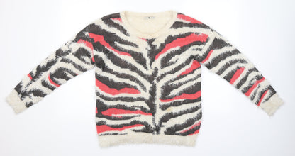 TU Womens Multicoloured   Pullover Jumper Size 12