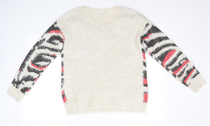 TU Womens Multicoloured   Pullover Jumper Size 12