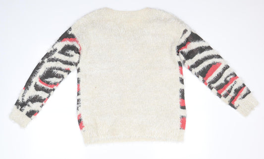 TU Womens Multicoloured   Pullover Jumper Size 12