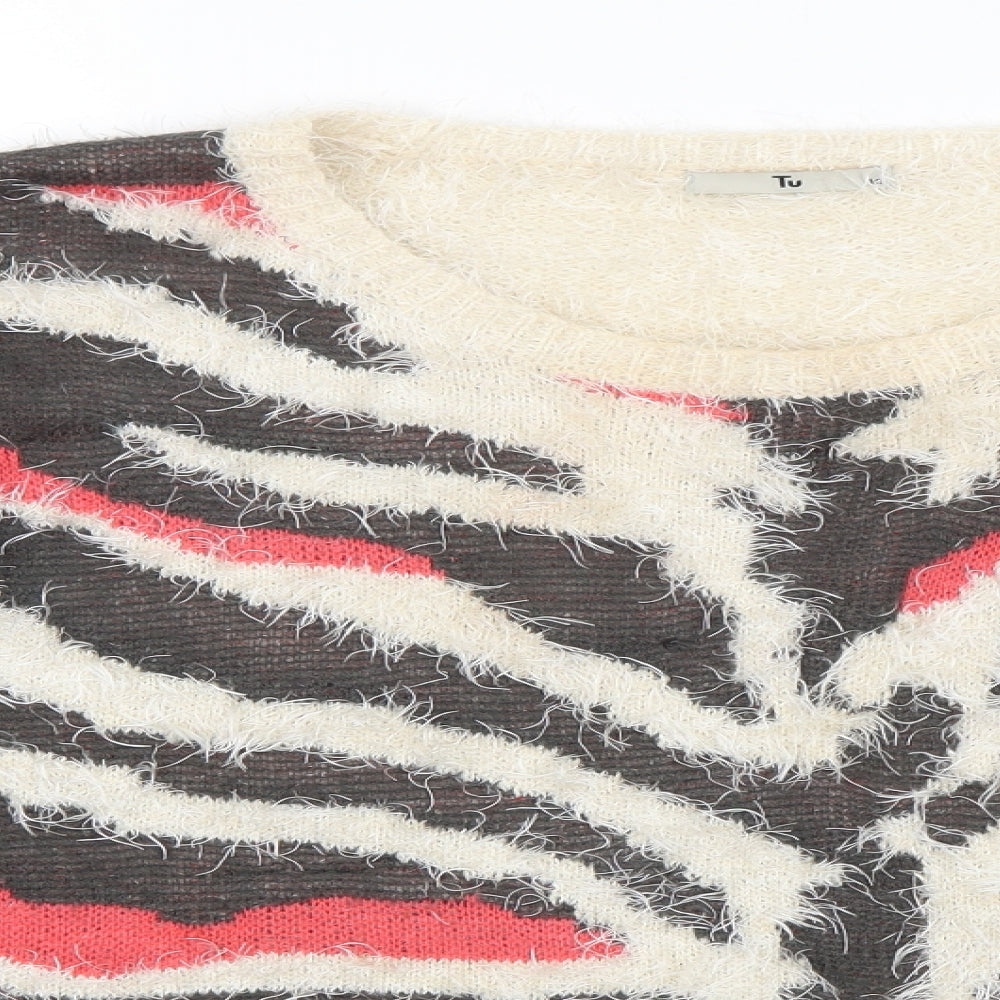 TU Womens Multicoloured   Pullover Jumper Size 12