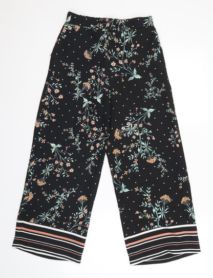 Womens UK Size 6 New Look Regular Fit Dress Pants Multicoloured Trousers