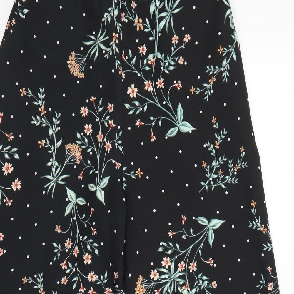 Womens UK Size 6 New Look Regular Fit Dress Pants Multicoloured Trousers