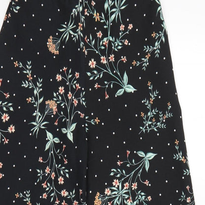 Womens UK Size 6 New Look Regular Fit Dress Pants Multicoloured Trousers