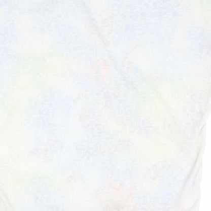Womens UK Size 10 Izabel LONDON Multicoloured Basic T-Shirt
