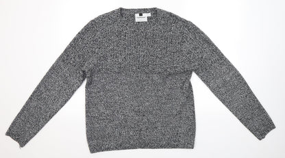 Topman Mens Grey   Pullover Jumper Size M