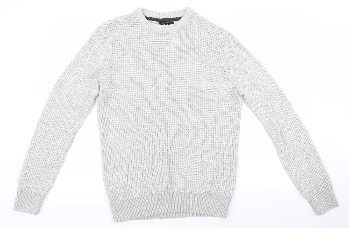 New Look Mens Grey   Pullover Jumper Size S
