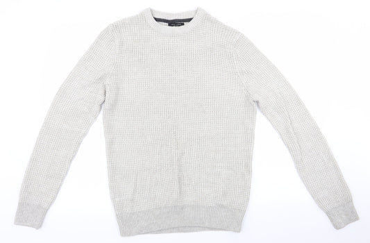 New Look Mens Grey   Pullover Jumper Size S