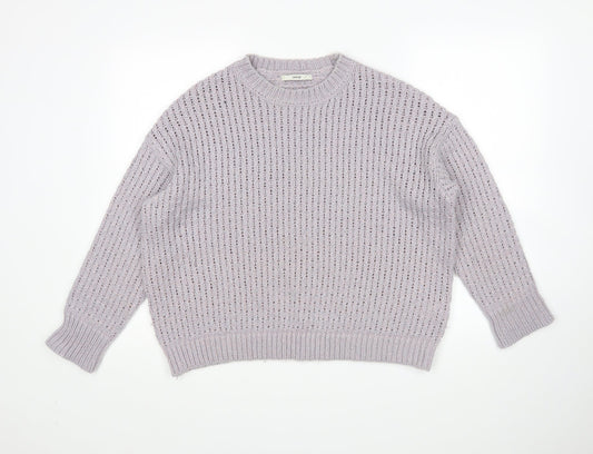 George Womens Purple   Pullover Jumper Size S