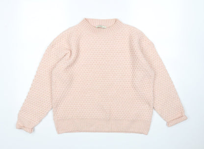 George Womens Pink   Pullover Jumper Size M