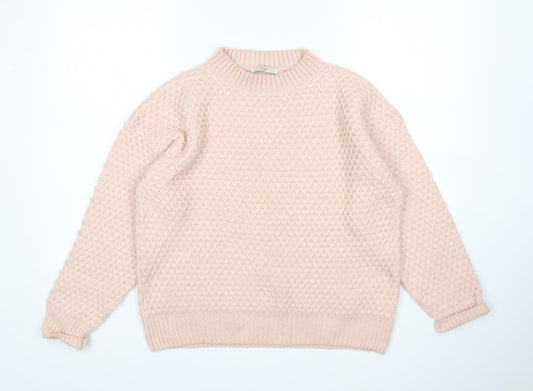 George Womens Pink   Pullover Jumper Size M