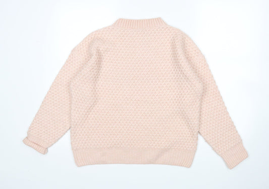 George Womens Pink   Pullover Jumper Size M