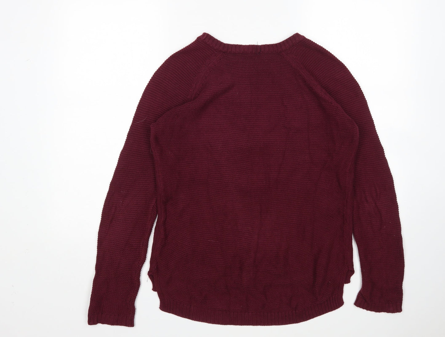Womens UK Size S Stradivarius Purple Pullover Jumper