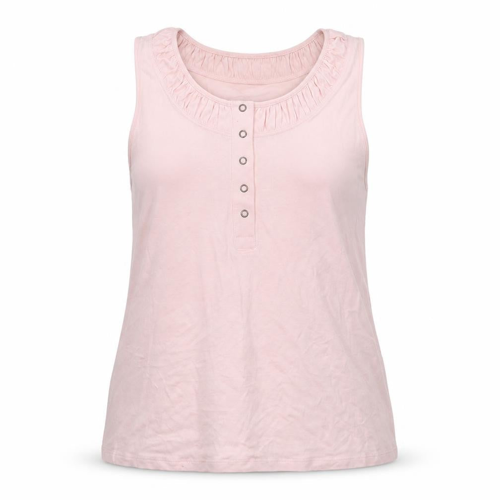 Womens UK Size 14 Lakeland Pink Basic Tank