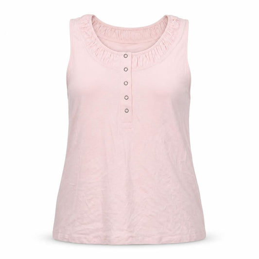 Womens UK Size 14 Lakeland Pink Basic Tank