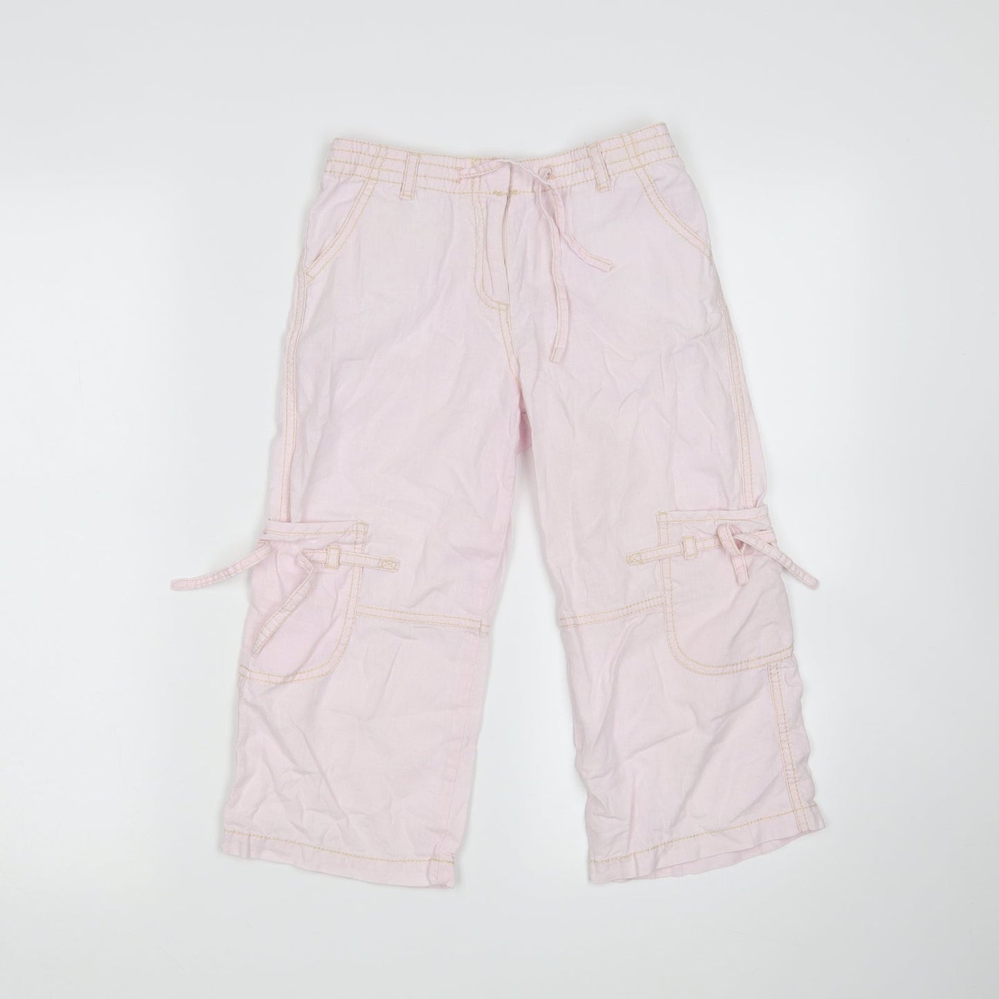 NEXT Girls Pink   Cargo Trousers Size 9 Months