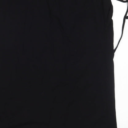 Womens UK Size 14 Emreco Black Basic T-Shirt