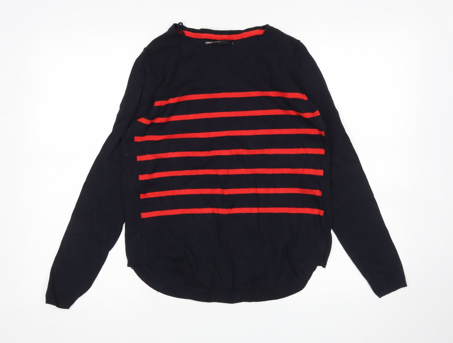 Womens UK Size S Only Multicoloured Pullover Jumper