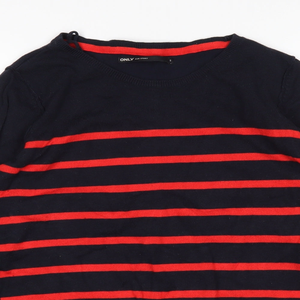 Womens UK Size S Only Multicoloured Pullover Jumper