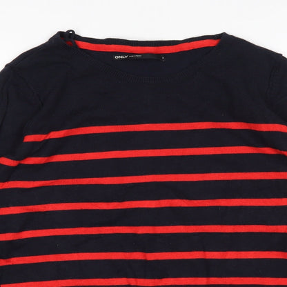 Womens UK Size S Only Multicoloured Pullover Jumper