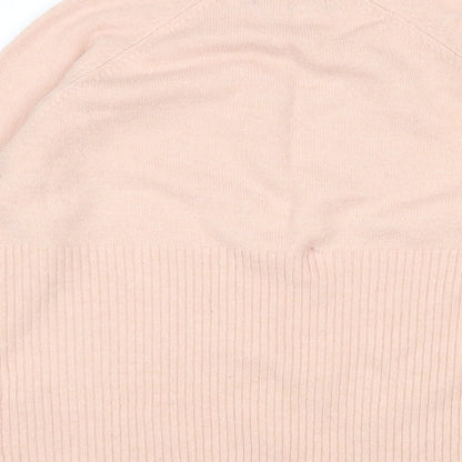 Nutmeg Womens Pink   Pullover Jumper Size 10