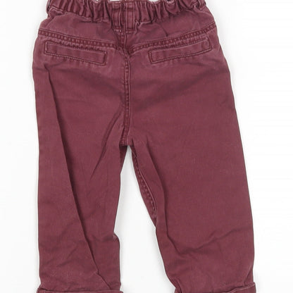 F&F Boys Purple    Jeans Size 9-12 Months