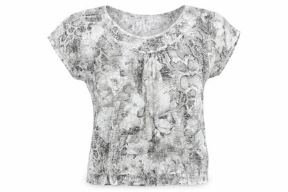 Womens UK Size 12 Betty Barclay Grey Basic T-Shirt