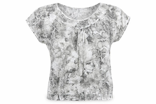 Womens UK Size 12 Betty Barclay Grey Basic T-Shirt
