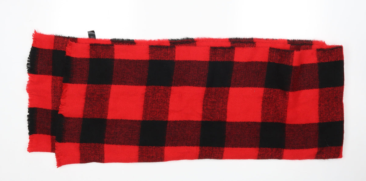 Additional front view of Primark women’s multicoloured check shawl/wrap