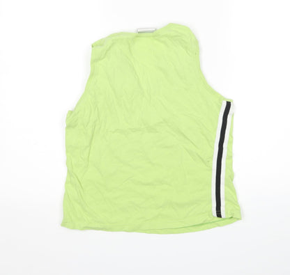 Womens UK Size 14 Tesco Green Basic Tank