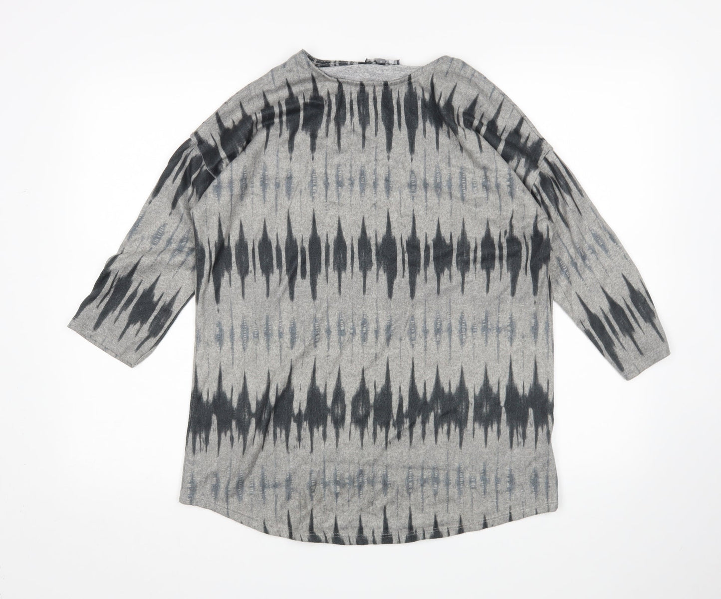 Womens UK Size 12 Principles Grey Pullover Jumper