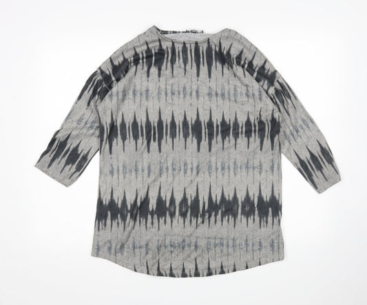 Womens UK Size 12 Principles Grey Pullover Jumper