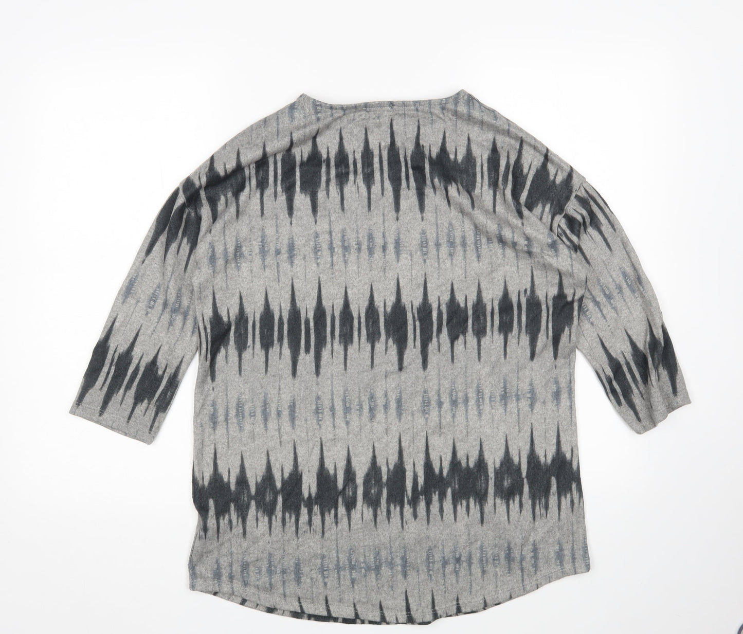 Womens UK Size 12 Principles Grey Pullover Jumper