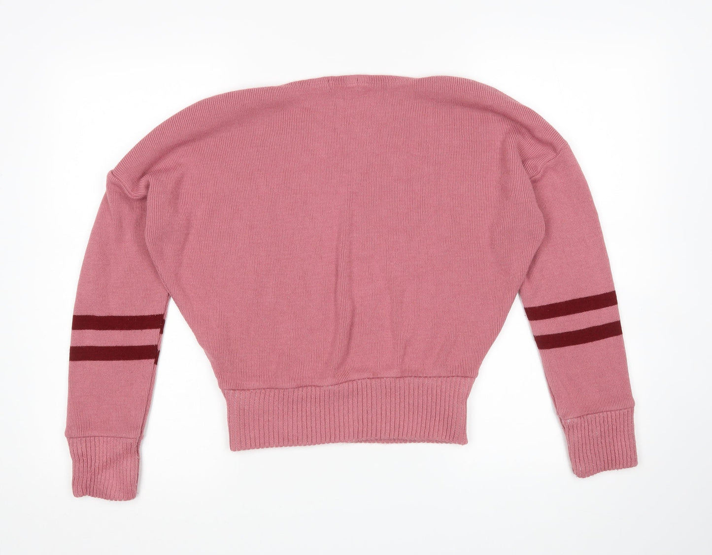 Womens UK Size S Nasty Gal Pink Pullover Jumper