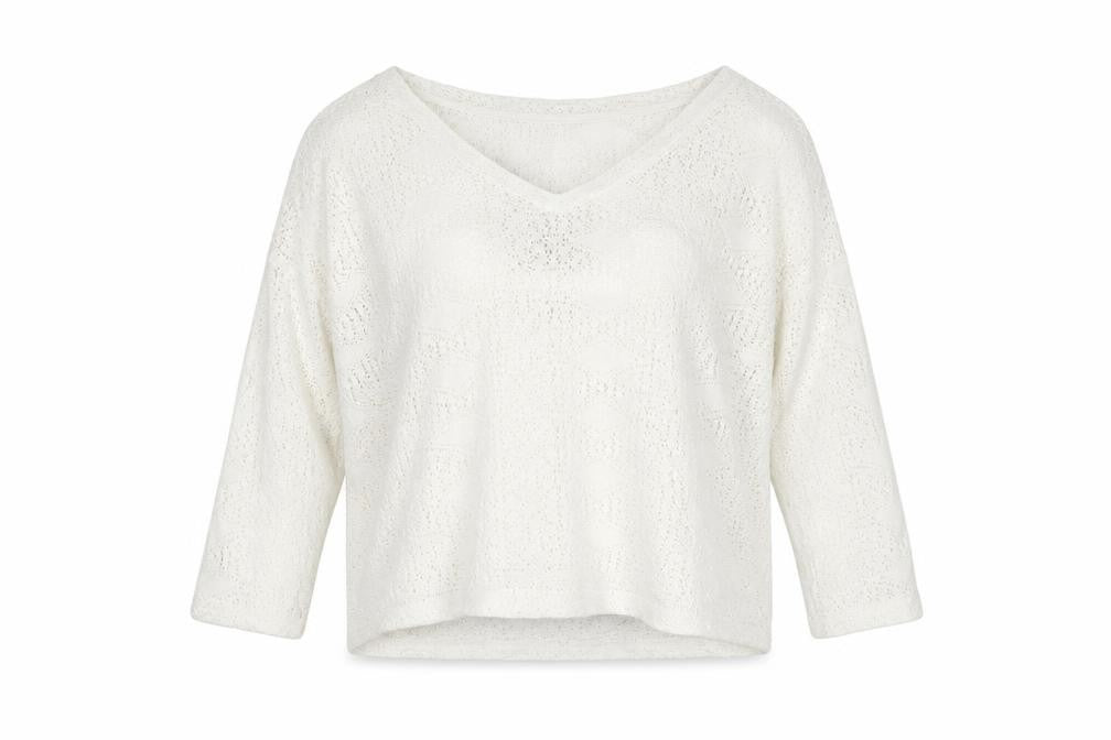 Womens UK Size 16 M&S White Pullover Jumper