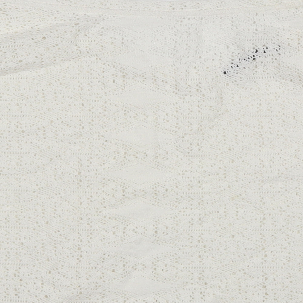 Womens UK Size 16 M&S White Pullover Jumper