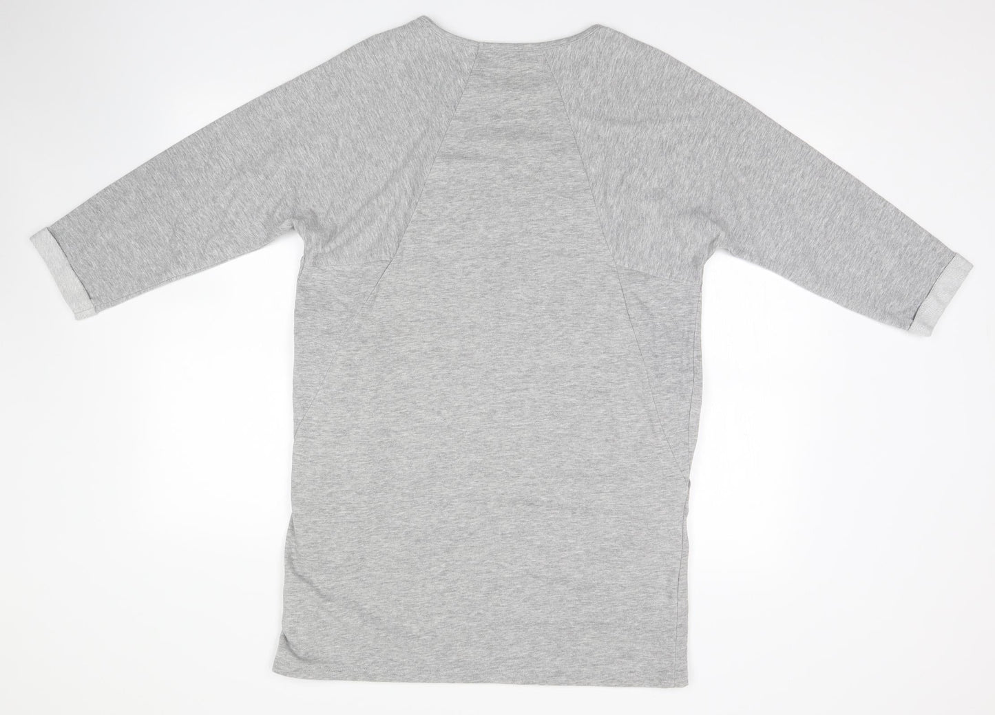 Womens UK Size 12 TU Grey Basic T-Shirt