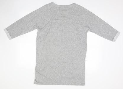 Womens UK Size 12 TU Grey Basic T-Shirt