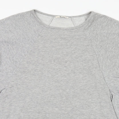 Womens UK Size 12 TU Grey Basic T-Shirt
