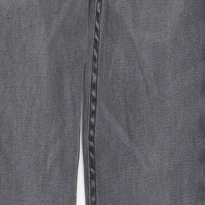 Topshop Womens Grey   Skinny Jeans Size 25 in L30 in
