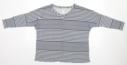 Womens UK Size M Adini Blue Basic T-Shirt